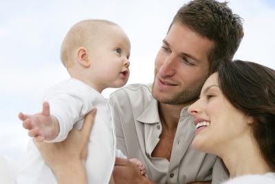 Parents and baby