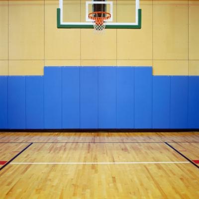 Basketball court.