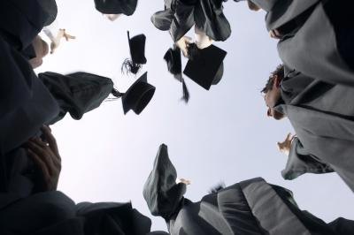 Graduation from college.