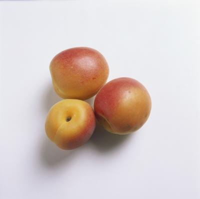 Apricots are high in potassium.