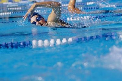 Becoming a lifeguard requires a high degree of swimming ability