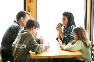 Trivia games can be played with teams or as individual players. Trivia games can be played with teams or as individual players.