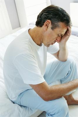 Tired man