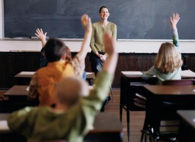 Teacher in class Teacher in class