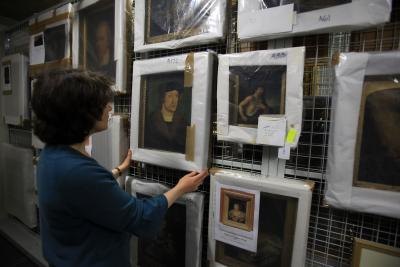 Archived Artwork on display
