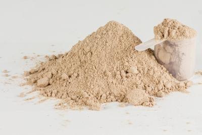 A scoop of energy powder A scoop of energy powder