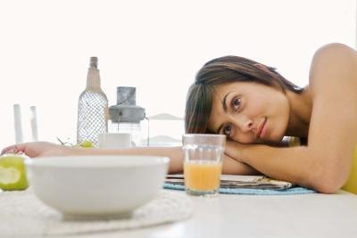 Fruit juice can help combat the feeling of fatigue.