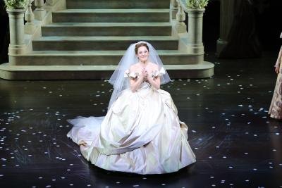 Actress on Broadway stage Actress on Broadway stage