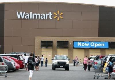 Walmart parking lot