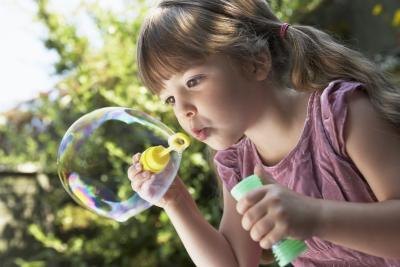 Blowing bubbles dates back to the 17th century.