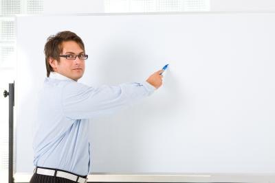 Power point presentations are more engaging than the old white board.