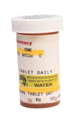 Pill bottle indications