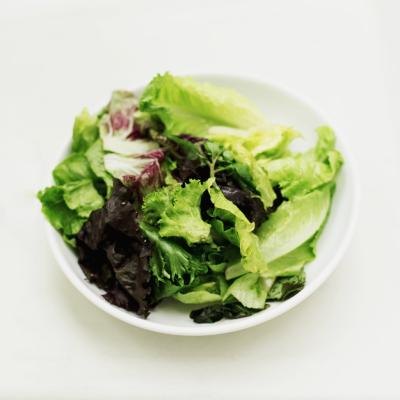 A bowl of salad.