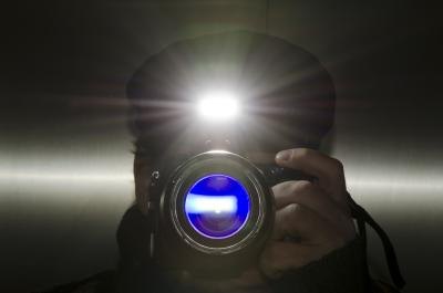 Photography flash.