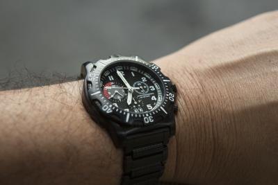 Man wearing wristwatch