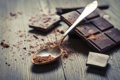 Cocoa powder and dark chocolate