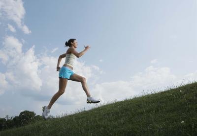 Jogging builds stronger bones in most people. Jogging builds stronger bones in most people.