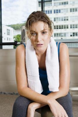 Exercising when you're very fatigued can be risky. Exercising when you're very fatigued can be risky.