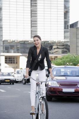 Bicycle commutes save money and promote physical fitness.