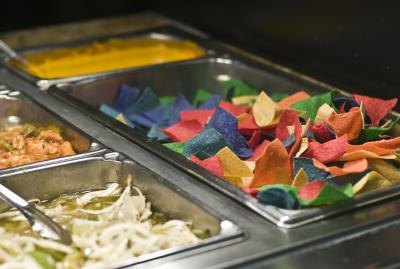 Tex-Mex salad bar