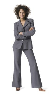 Pants with subtle flair