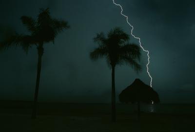 The state of Florida has the most lightning strikes in the U.S.