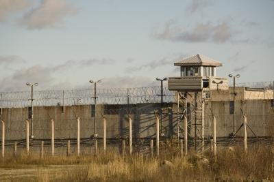 Jail facilities with watch tower