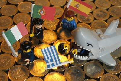 LEGO figures.