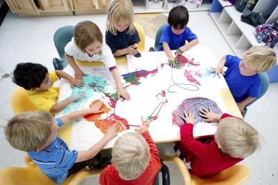 Children need creative thinking to help develop.