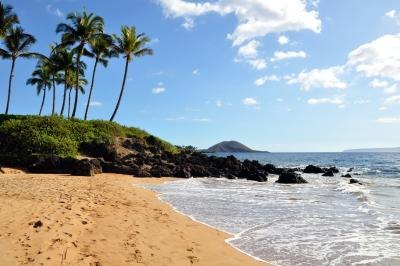 beautiful beach in Hawaii