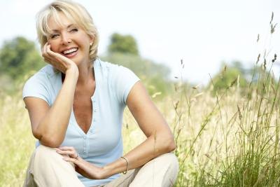 By menopause a woman has significantly less estrogen.