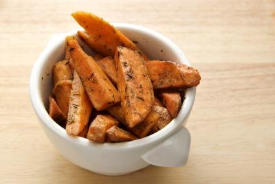 Bowl of sweet potato fries