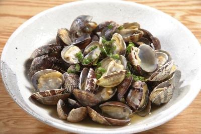 Steamed clams