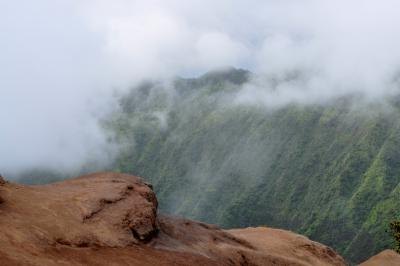view of Mount Waialeale in Hawaii