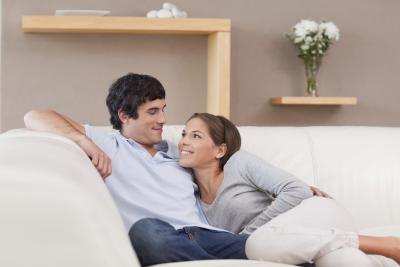 Couple on couch