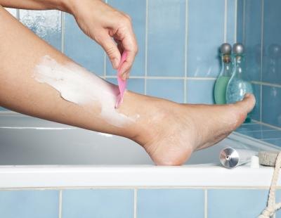 Hair regrowth on legs.