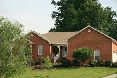 A brick home in Knoxville.