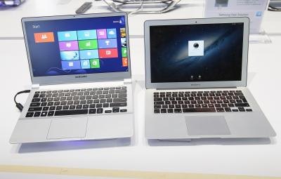 PC laptop vs. Apple laptop PC laptop vs. Apple laptop