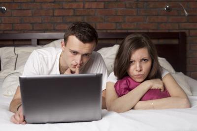 Move the computer out of the bedroom.