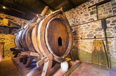 A fermentation barrel.