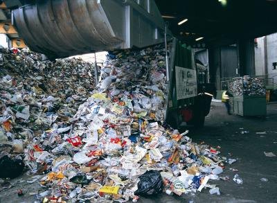 Recycling center.
