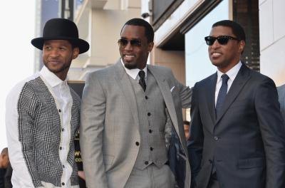P. Diddy with guests