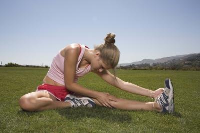 Stretching the hamstrings and lower back is beneficial for runners who are prone to injuries involving the hip joint. Stretching the hamstrings and lower back is beneficial for runners who are prone to injuries involving the hip joint.