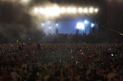 Exposure to loud noises such as a concert can damage the ear drum.