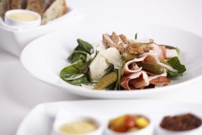 Meat and cheese plate