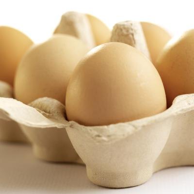 While eggs are not considered leavening agents, the egg whites, when beaten, can leaven by expansion of the air and by steam when heated.