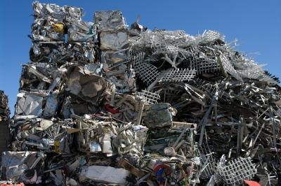 Recycling scrap metal keeps it from cluttering up junkyards. Recycling scrap metal keeps it from cluttering up junkyards.