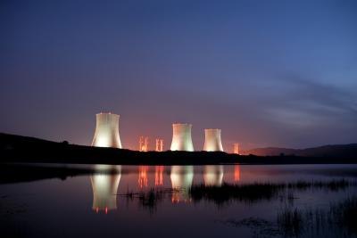 The most common use for a nuclear power plant is to generate electricity for civilian consumption.