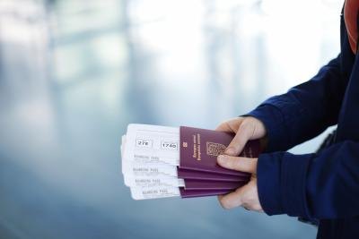 A passport will be essential.