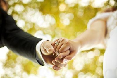 Many wedding invitations contain response cards with preaddressed, postage-paid return envelopes.